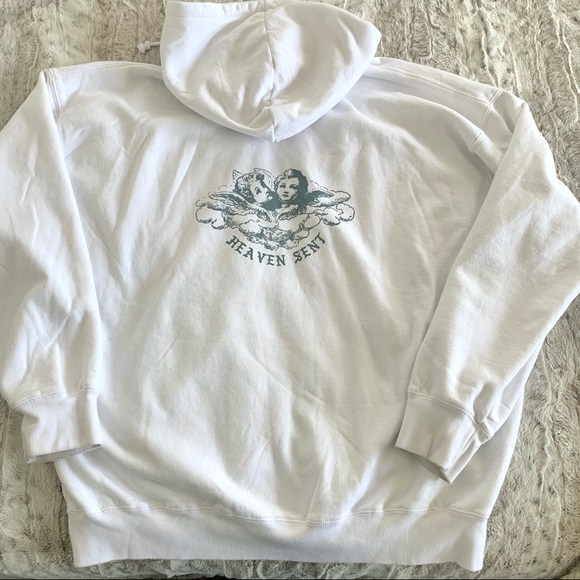 heaven sent moletom com capuz brandy melville